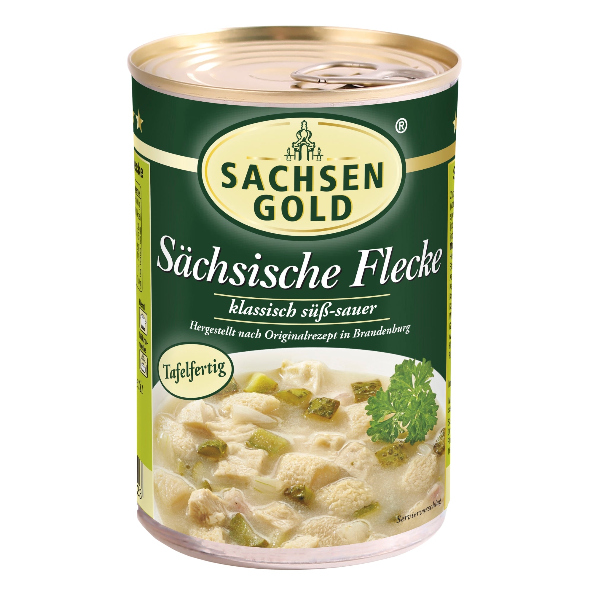 Sachsen Gold - Sächsische Flecke - klassisch süß-sauer - sofort tafelfertig - 400g