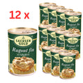 12x Sachsen Gold Ragout Fin à 400 g mit Geflügelfleisch in feiner, würziger Sauce - einfach erhitzen & essen - 4,8 kg