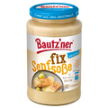 Bautzner Fix Senfsoße 400 ml – cremige Senfsoße mit Zwiebeln & Eigelb ohne Geschmacksverstärker