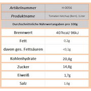 Tomaten Ketchup (Born), 1Liter.