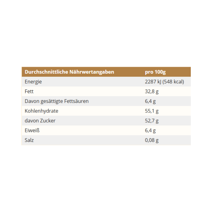 Viba Nougat Creme Classic – Palmölfrei mit extra Haselnuss-Power, 375 g