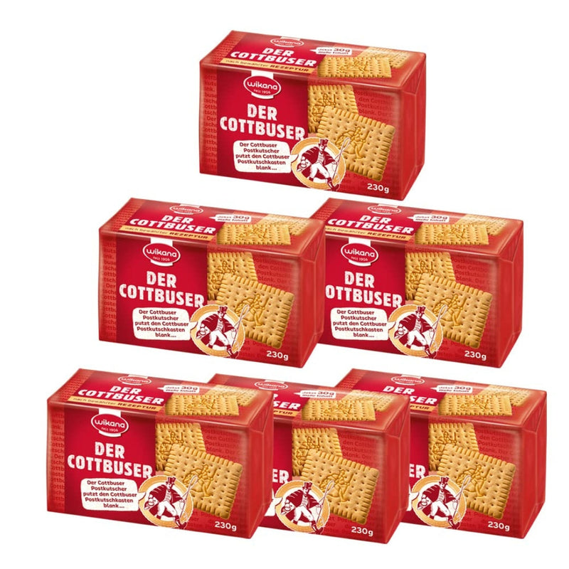 Wikana Cottbuser Butterkekse, 12 x 230g