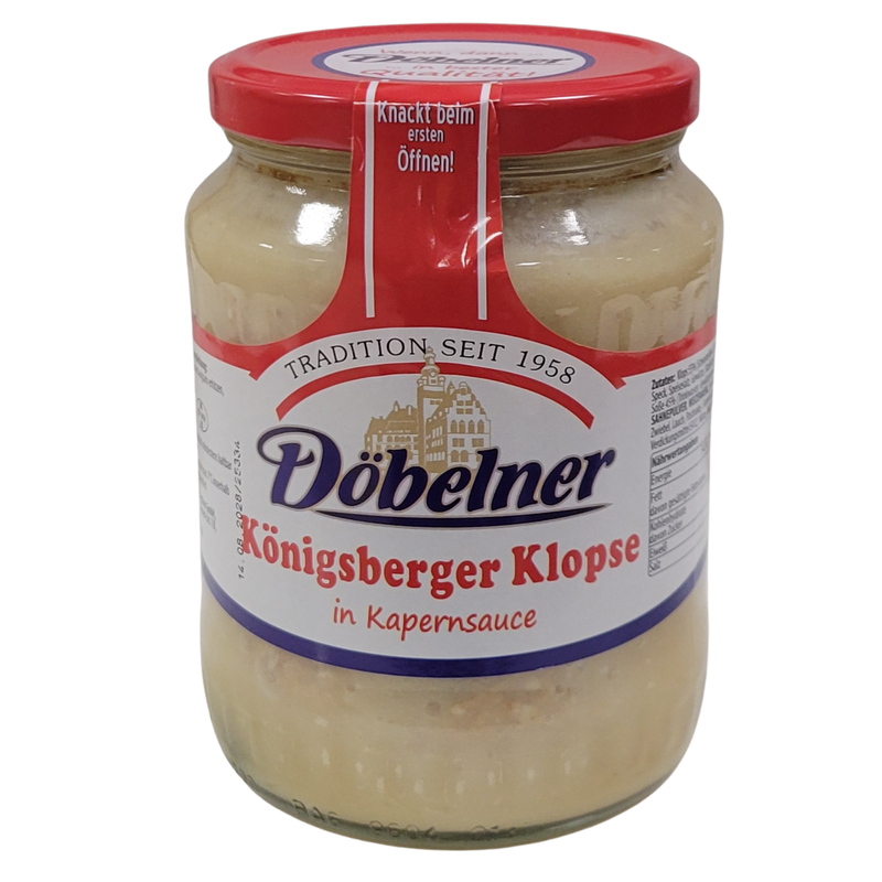 Döbelner Königsberger Klopse in feiner Kapernsauce 600g - Tradition seit 1958