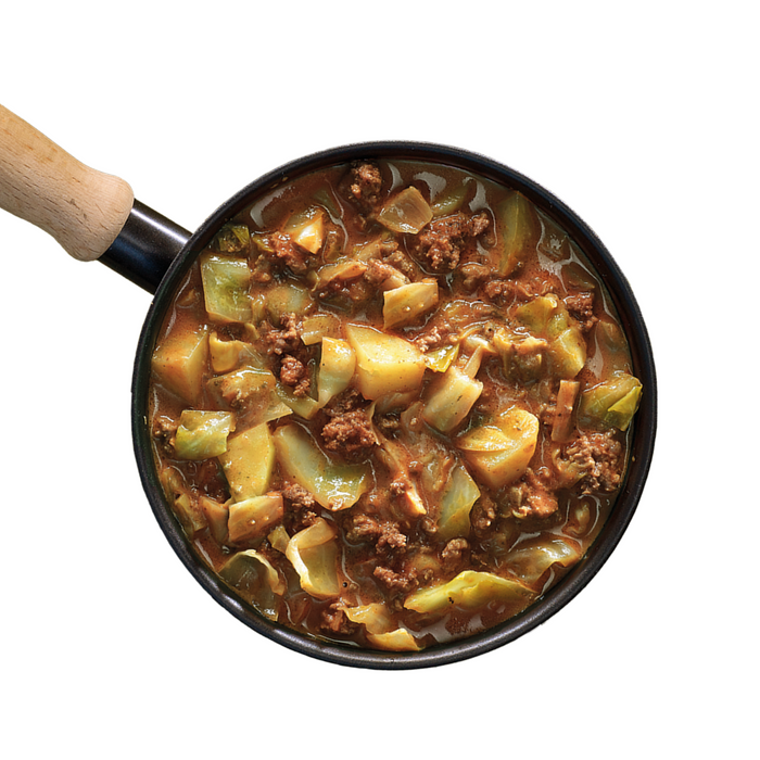 Dreistern Schmorkohl mit Kartoffeln und Gehacktem 800g