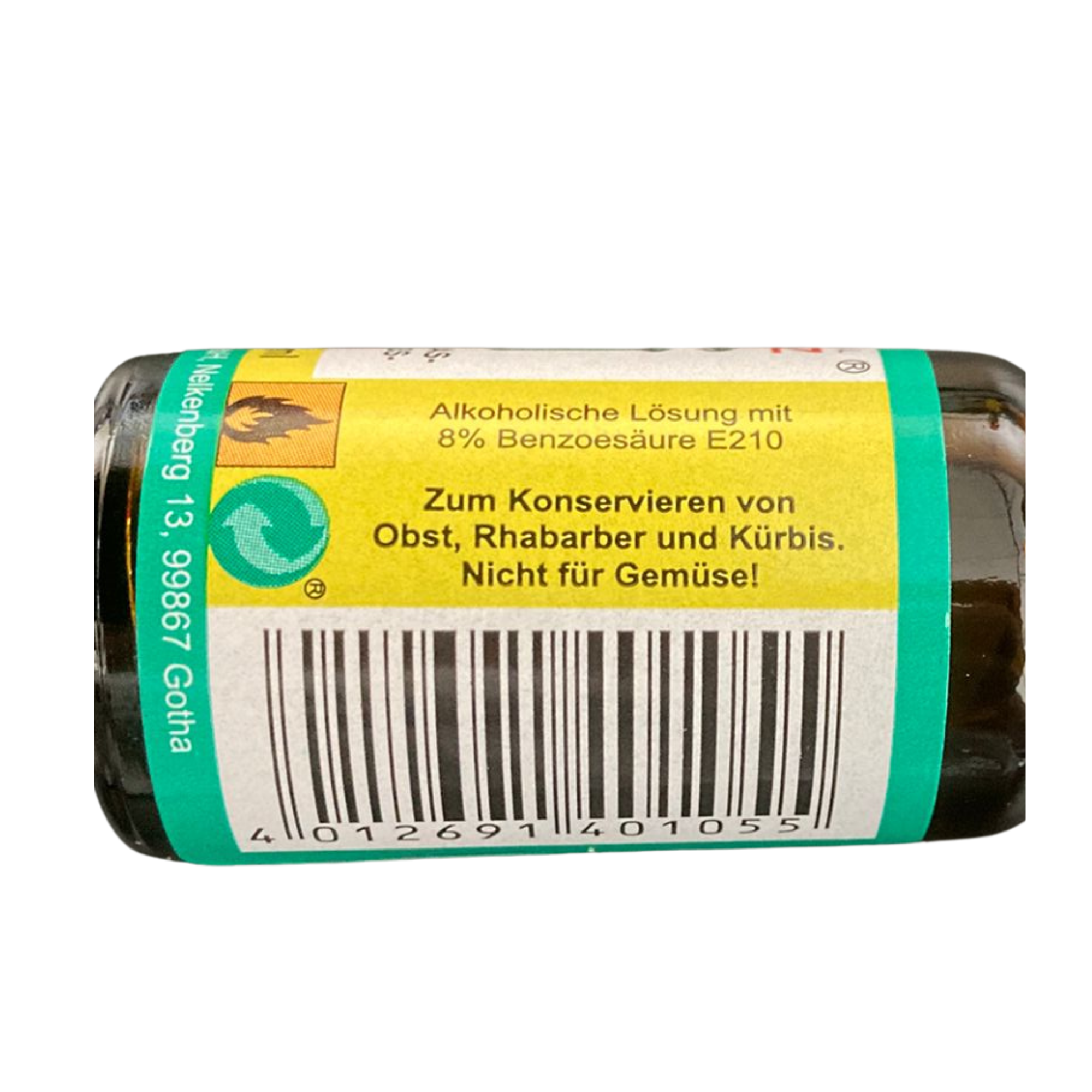 GEKO Original Blitz Einmachtropfen – Schnell konserviert: Obst, Rhabarber & Kürbis – 20 ml