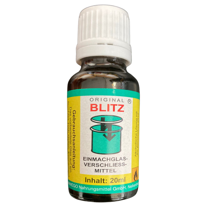 GEKO Original Blitz Einmachtropfen – Schnell konserviert: Obst, Rhabarber & Kürbis – 20 ml
