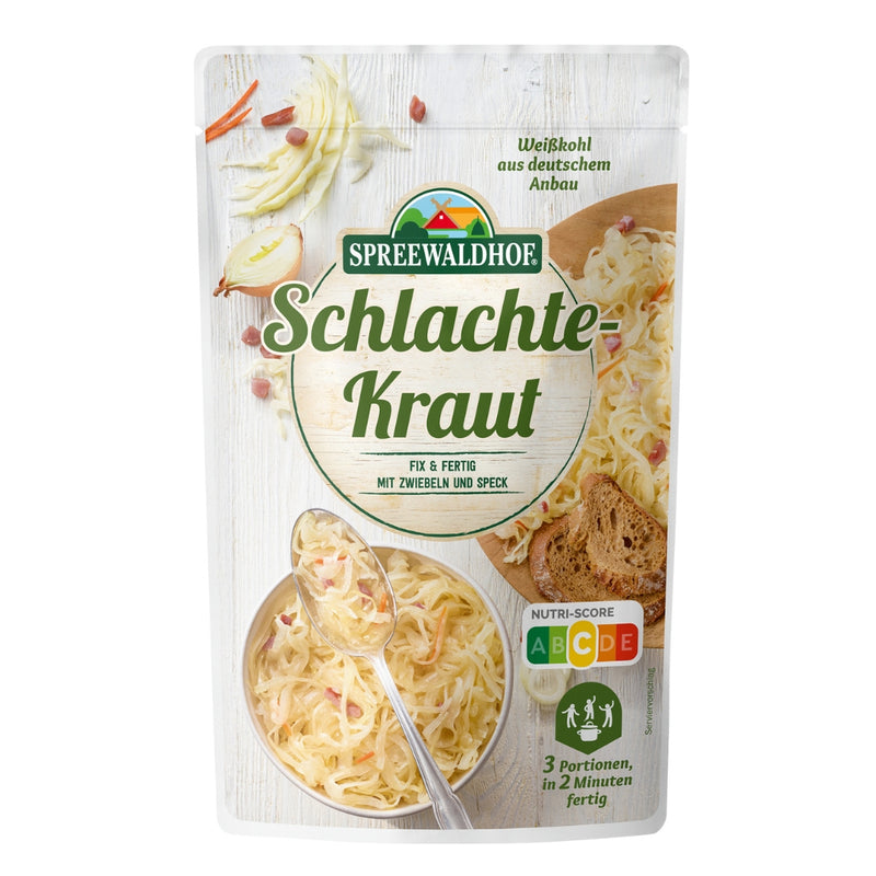 Schlachtekraut Fix & Fertig 400g Spreewaldhof Weißkohl