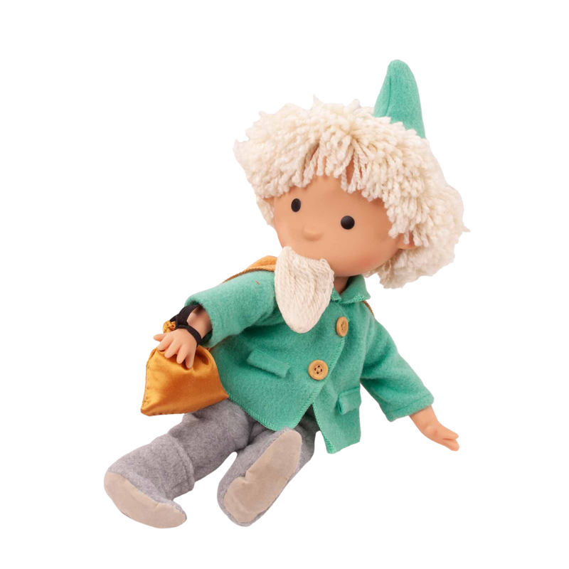 Sandmann Puppe 39 cm mit Musik.