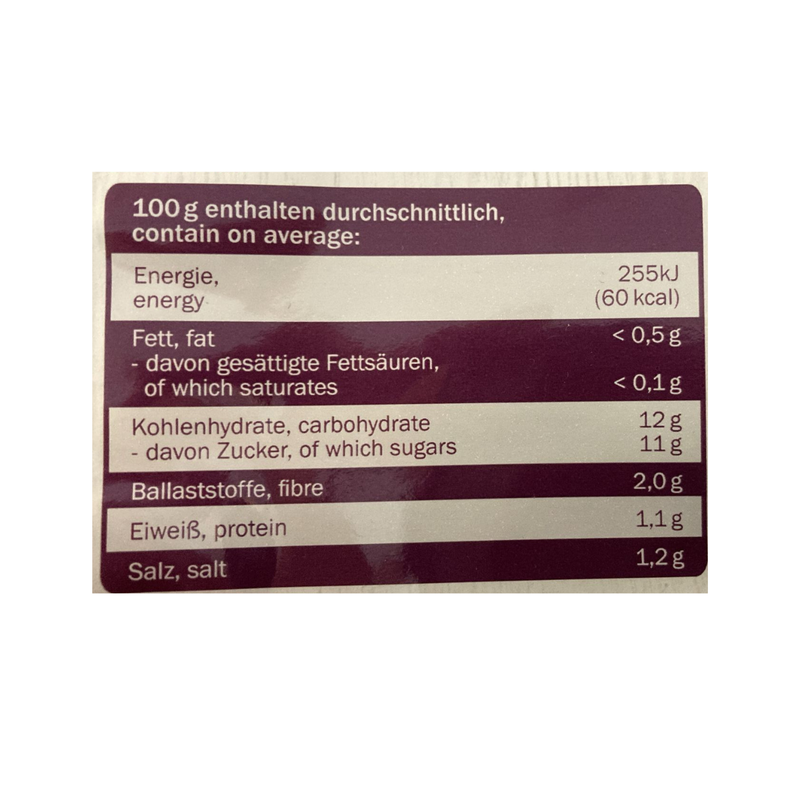 Spreewaldhof Gourmet-Rotkohl mit Apfelstückchen und Preiselbeeren - pasteurisiert 400g