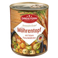Dreistern Herzhafter Möhreneintopf 800g – Hausmacher Eintopf mit Fleischklößchen, Möhren & Kartoffeln – Regionales Fertiggericht, lange haltbar & schnell zubereitet