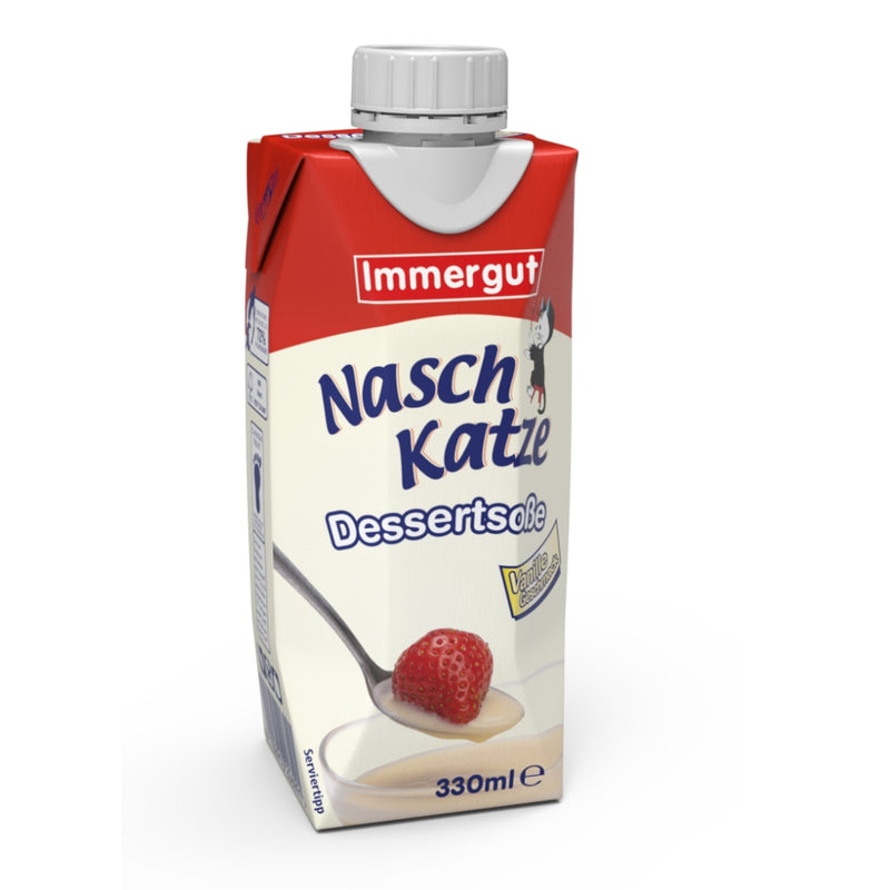 Nasch Katze Dessertsoße Vanille - Immergut