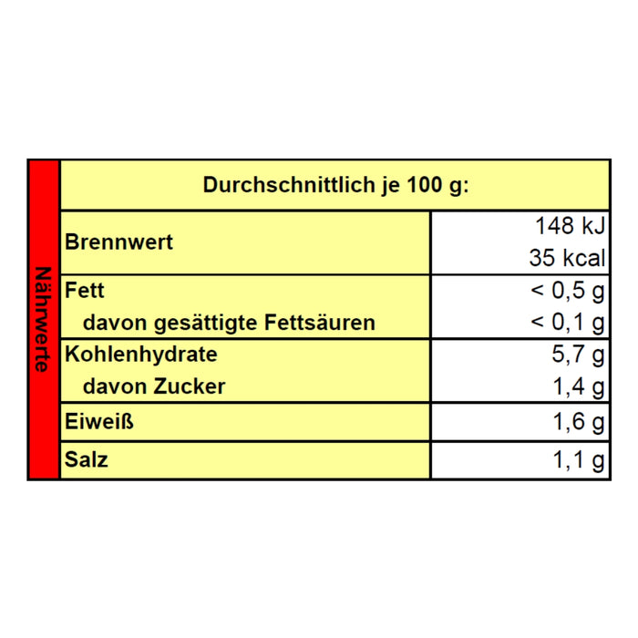 Dreistern Bohnentopf mit zartem Rindfleisch - Hausgemachter Eintopf grüne Bohnen - kurz erhitzen - fertig 800g