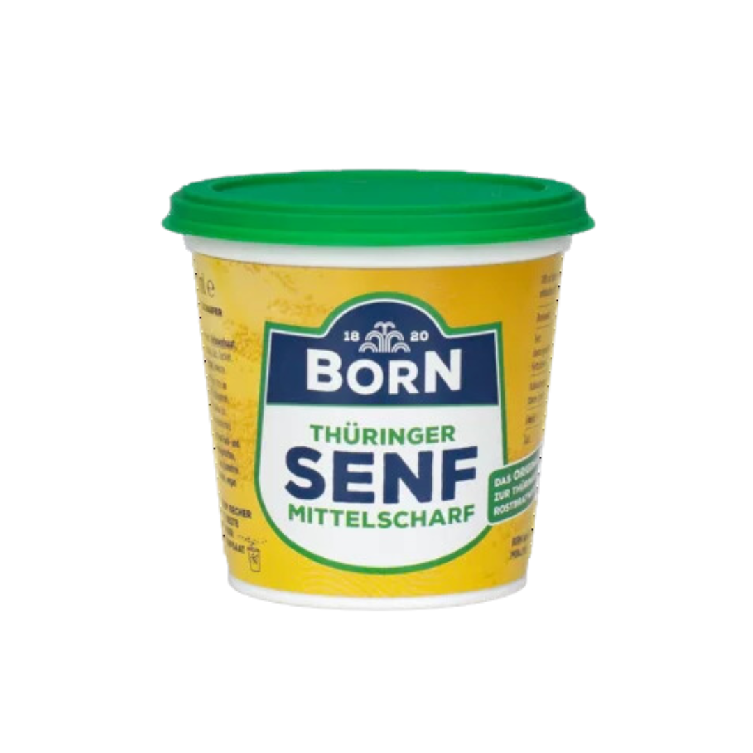 Born Senf - mittelscharf.