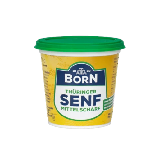 Born Senf - mittelscharf.