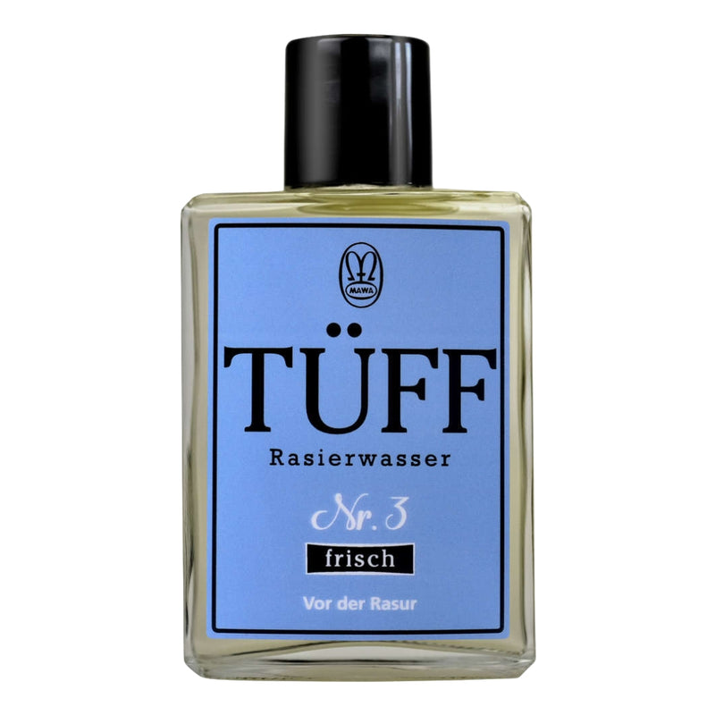 Tüff Nr. 3 - Rasierwasser vor der Rasur