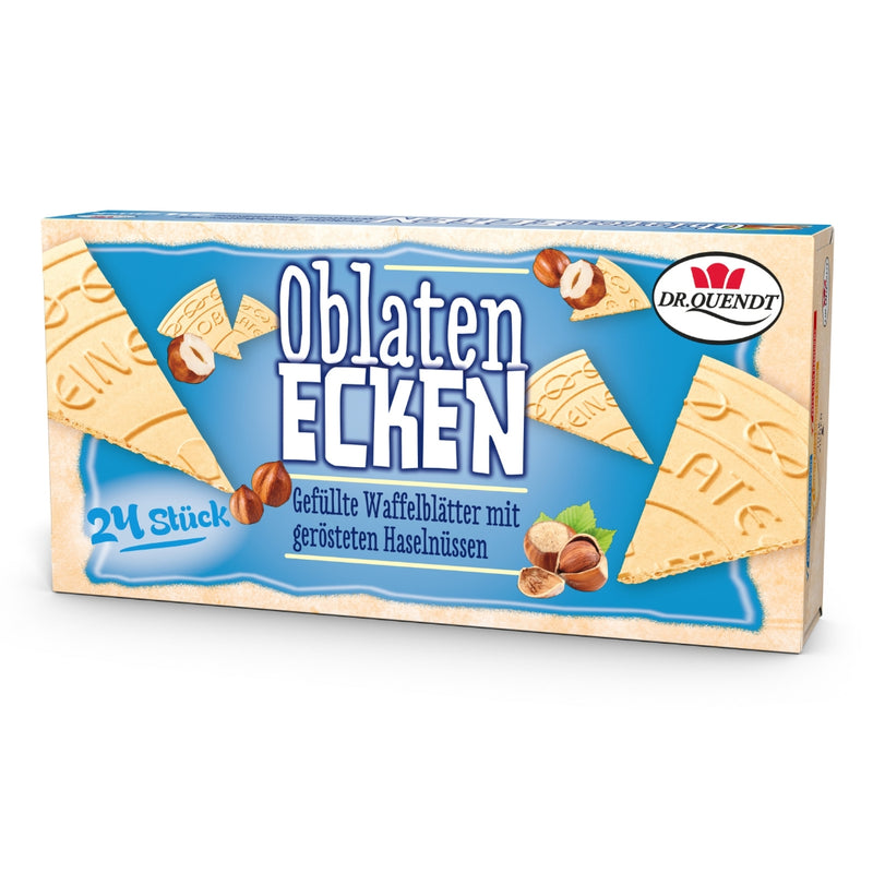 Oblaten-Ecken m. Haselnüssen (Dr. Quendt)