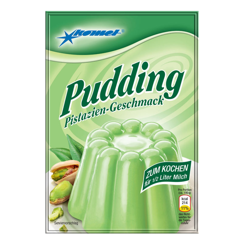 Komet Puddingpulver Pistazie