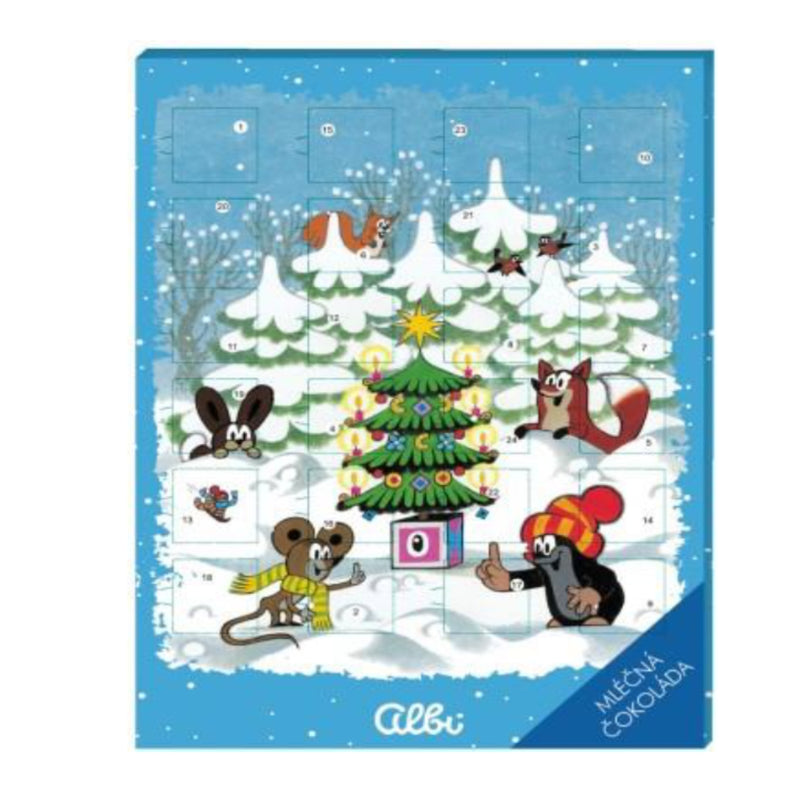 Adventskalender Der kleine Maulwurf – 24 Türchen Schokoladengenuss 50g