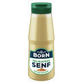 Born Delikatess-Senf mittelscharf 300ml Dosierflasche -  ohne Zusatz von Farb- und Konservierungsstoffen