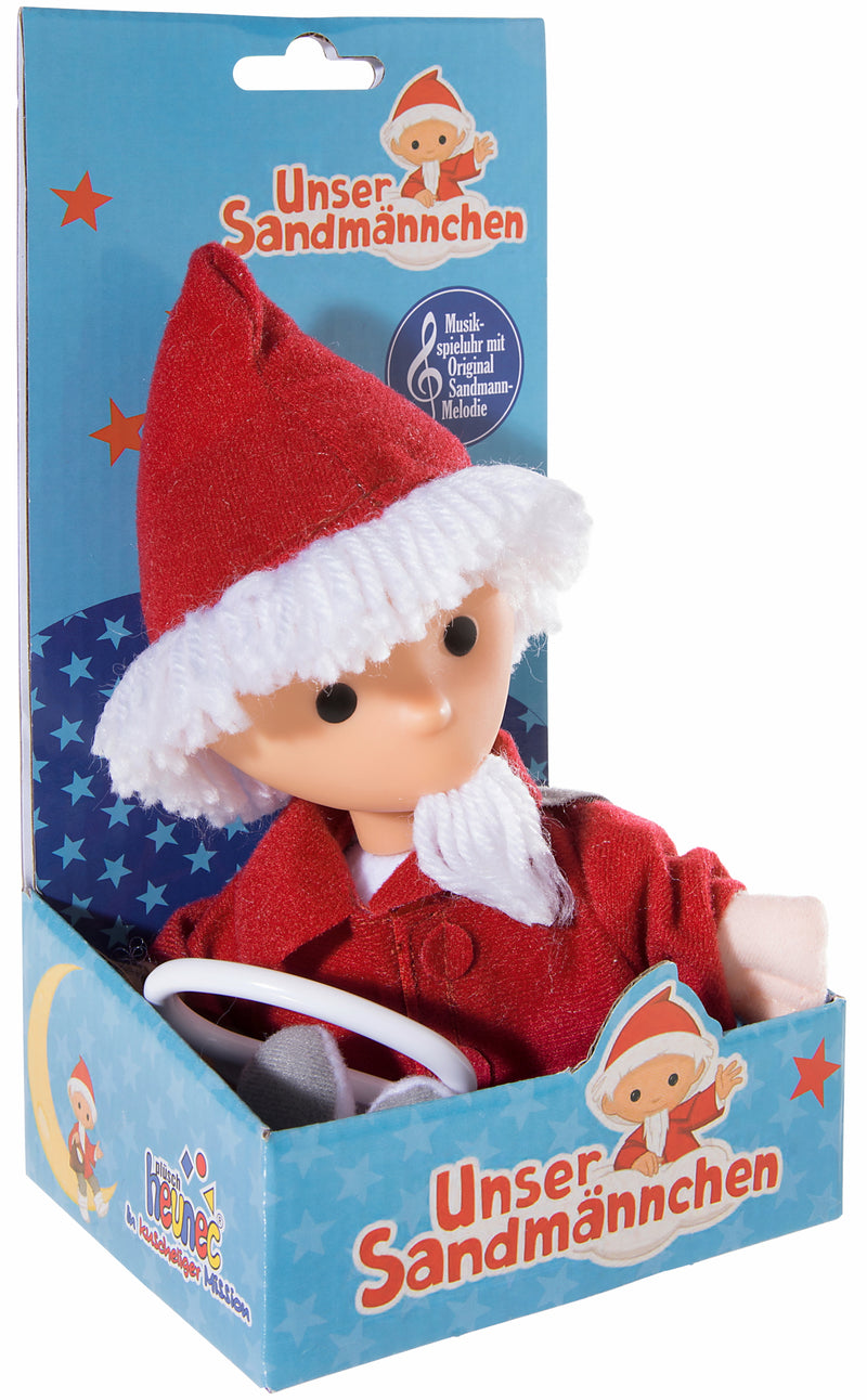 Puppe Sandmann 20cm - mit Musik „Sandmann, lieber Sandmann“