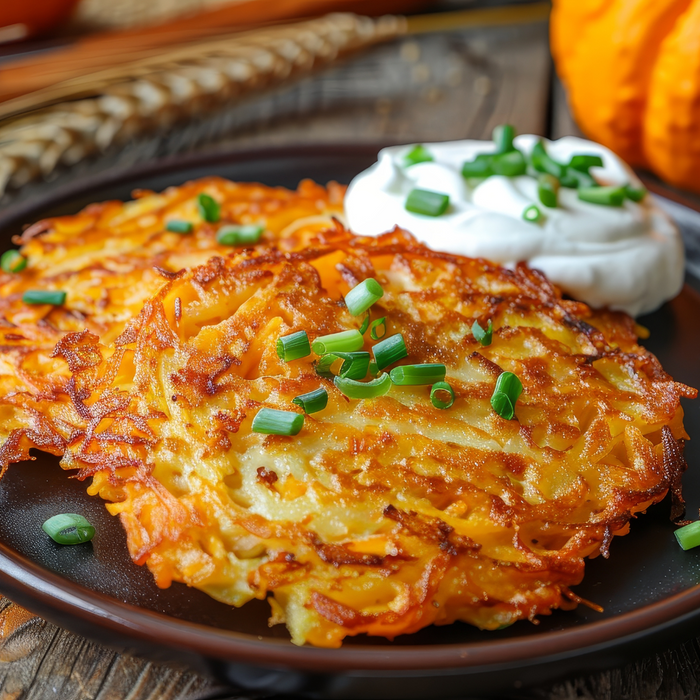 Werner's Kartoffelpuffer 12 Stk. - natürliche Zutaten - anrühen-ziehen lassen-ausbacken 120g