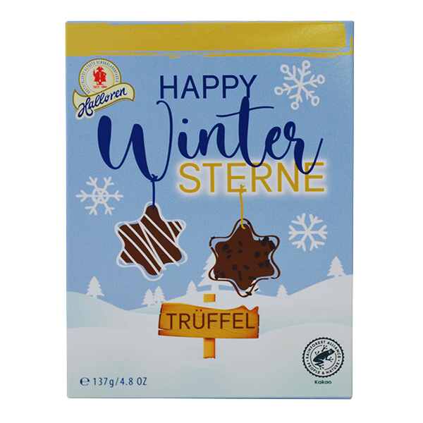 Weihnachts Sterne Trüffel (Halloren).