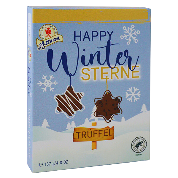 Weihnachts Sterne Trüffel (Halloren).
