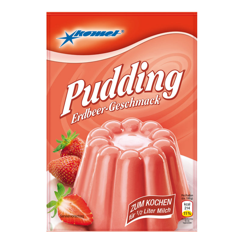 Komet Puddingpulver Erdbeere