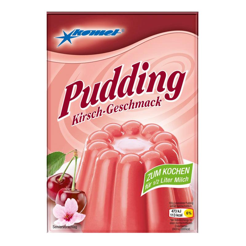 Komet Puddingpulver Kirsch