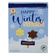 Weihnachts Sterne Nougat (Halloren).