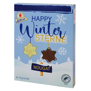 Weihnachts Sterne Nougat (Halloren).