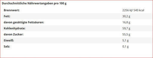 Weihnachts Sterne Nougat (Halloren).