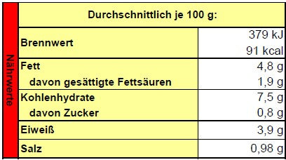 Dreistern Königsberger Klopse aus fein zerkleinertem Schweinefleisch mit Kartoffeln in Kapernsauce - einfach aufwärmen & fertig 400g