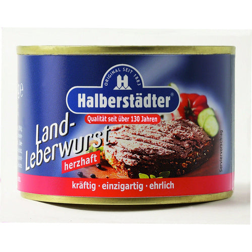 Halberstädter Landleberwurst nach Halb. Art