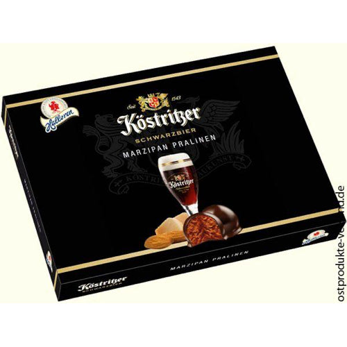 Halloren Köstritzer Schwarzbier Marzipan Pralinen