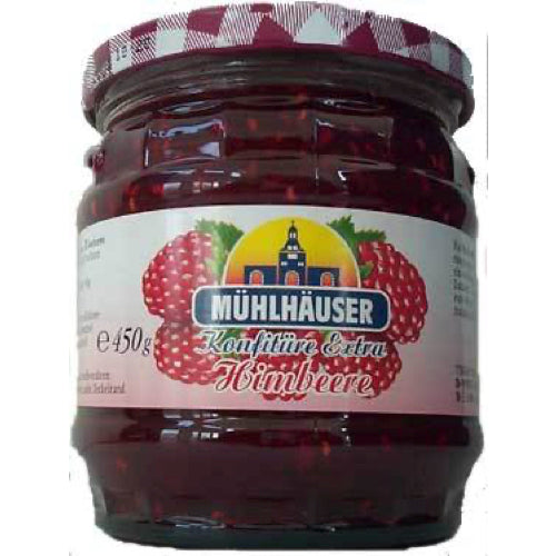 Himbeerkonfitüre extra (Mühlhäuser), 450g