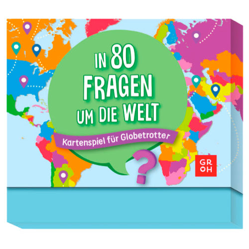 In 80 Fragen um die Welt - Kartenspiel für Globetrotter - Spiel