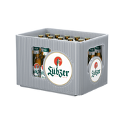 Lübzer Premium-Pils 0,33L Mehrweg Flasche.