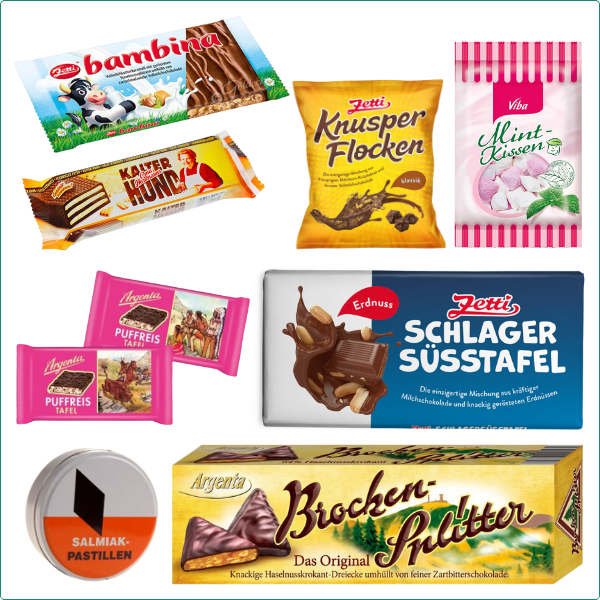 DDR Süßigkeiten & Schokolade