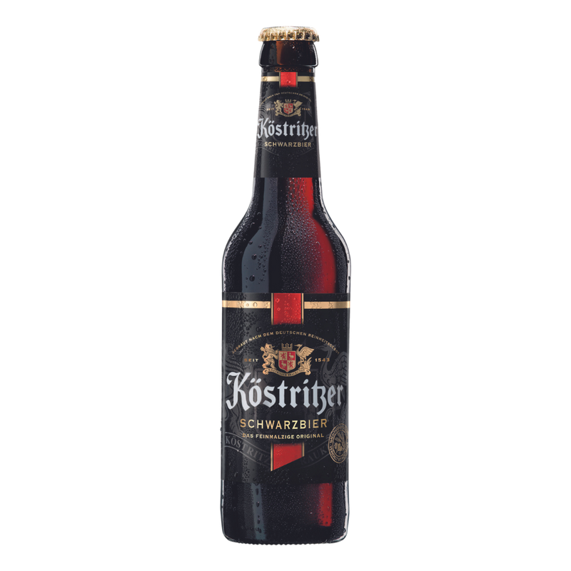 Köstritzer Schwarzbier 0,33L Mehrweg Flasche.
