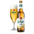 Lübzer Premium-Pils 0,33L Mehrweg Flasche.