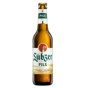Lübzer Premium-Pils 0,33L Mehrweg Flasche.