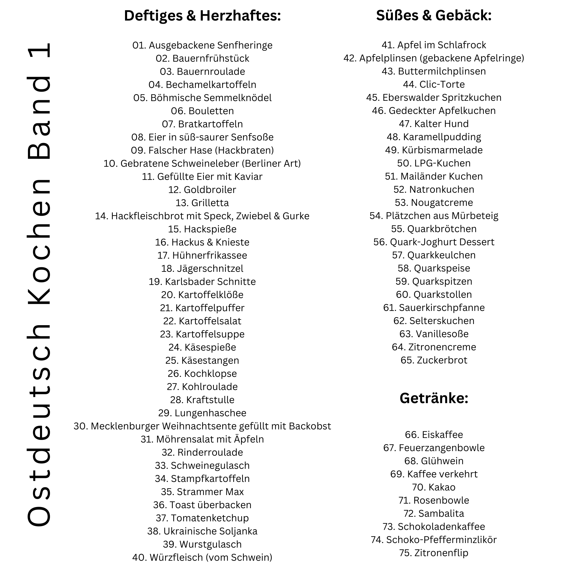 Ostdeutsch Kochen Band 1-3 DDR Kochbücher inkl. Videos