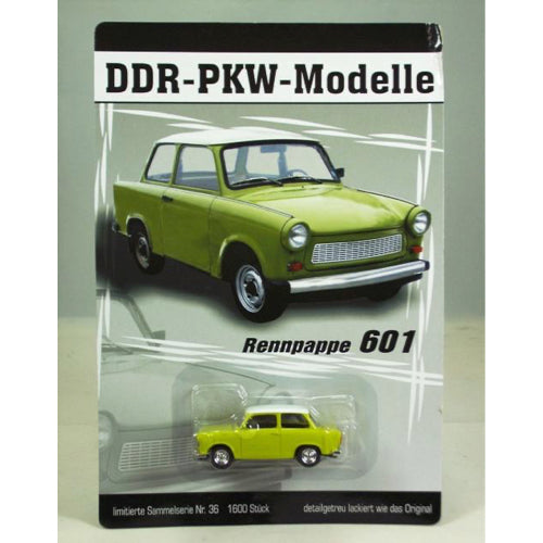 Modell Rennpappe 601 Trabant - grün