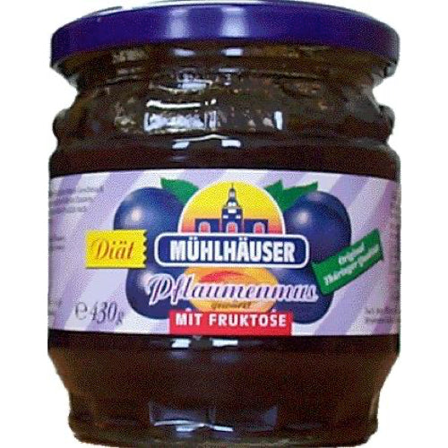 Mühlhäuser Diätpflaumenmus 430g