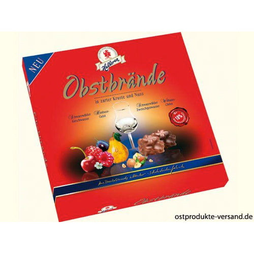 Obstbrände in zarter Kruste und Nuss (Halloren)