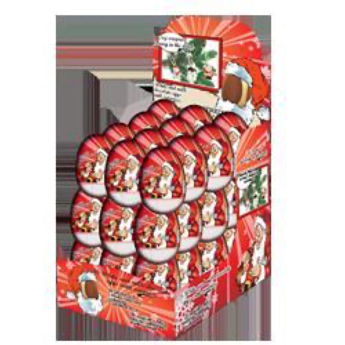 Rotstern Weihnachts-Schokoladen-Ei