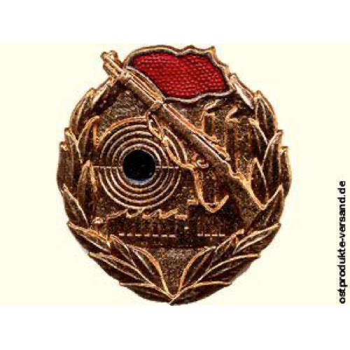 Schießabzeichen DDR in Bronze