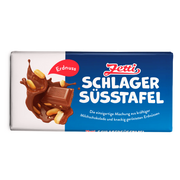 Schlagersüßtafel Vollmilch-Schokolade mit Erdnüssen von Zetti 100g.
