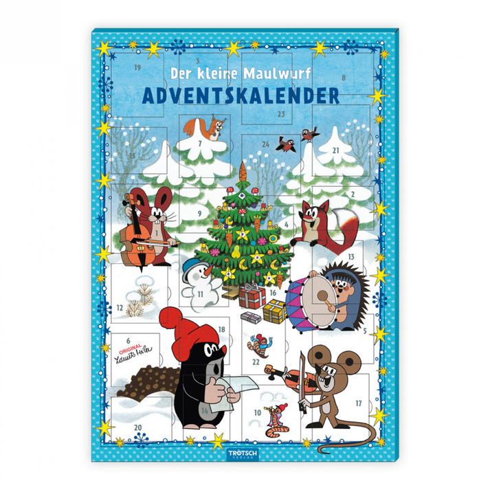 Der kleine Maulwurf Magnet-Adventskalender – 24 magnetische Überraschungen
